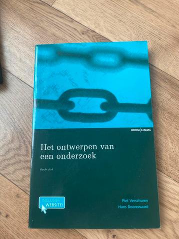 Het ontwerpen van een onderzoek - Piet Verschuren beschikbaar voor biedingen