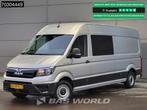 Volkswagen Crafter 177pk Dubbel Cabine Automaat L4H3 Trekhaa, Auto's, Bestelauto's, Automaat, Stof, Gebruikt, Euro 6