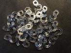 Plastic transparante clips voor roederingen van 8 mm haakjes, Ophalen of Verzenden, Nieuw
