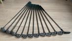 Complete set golfclubs met (hand)karretje, Ophalen, Gebruikt, Set, Overige merken