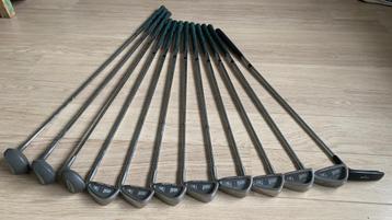 Complete set golfclubs met (hand)karretje beschikbaar voor biedingen