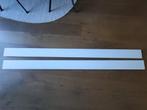 2x hoge witte plint  12x190 cm, Ophalen, Gebruikt, Mdf, 150 tot 200 cm