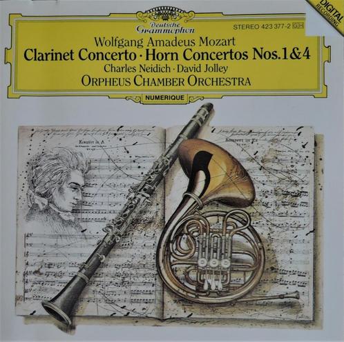 Mozart/Klarinet- en Hoornconcerti 1 & 4 - Orpheus Chamber Or, Cd's en Dvd's, Cd's | Klassiek, Zo goed als nieuw, Orkest of Ballet