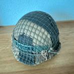 Komplete Leger Helm NL leger met binnen helm, Ophalen of Verzenden, Landmacht, Nederland, Helm of Baret
