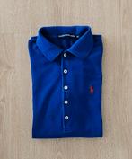 Ralph Lauren Polo Shirt Mt S/P -XS, Blauw, Ophalen of Verzenden, Zo goed als nieuw, Lange mouw