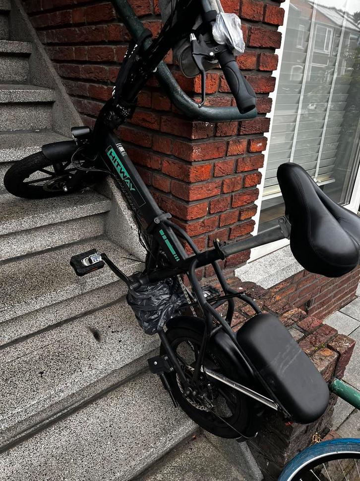 MOET WEG VOOR 20ste !!!Hitway Opvouwbare E-Bike - Weinig Km!, Fietsen en Brommers, Fietsen | Vouwfietsen, Gebruikt, Overige merken