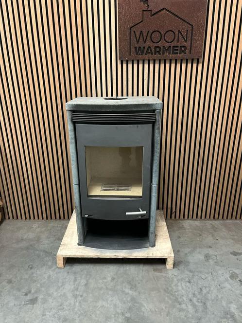 25094 Houtkachel met speksteen GKT 🔥Alosa 9kw, Huis en Inrichting, Kachels, Gebruikt, Vrijstaand, Houtkachel, Hout, Ophalen