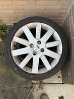 (2 stuks) Peugeot 17 inch velgen met banden 205/45 R17, Ophalen of Verzenden, Gebruikt