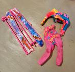 Vintage retro sportkleren skistokken ski’s barbiekleding pak, Ophalen of Verzenden, Zo goed als nieuw, Kleertjes