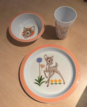 Kinderservies Bambi beschikbaar voor biedingen