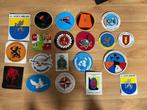 Diverse stickers Defensie, Verzenden, Landmacht, Nederland, Embleem of Badge