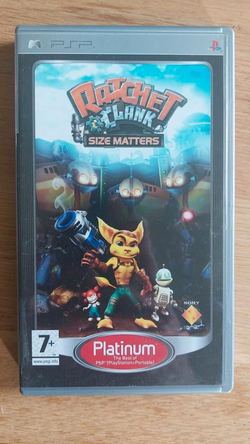 Ratchet & Clank: Size Matters - PSP - Compleet, Spelcomputers en Games, Games | Sony PlayStation Portable, Gebruikt, Avontuur en Actie
