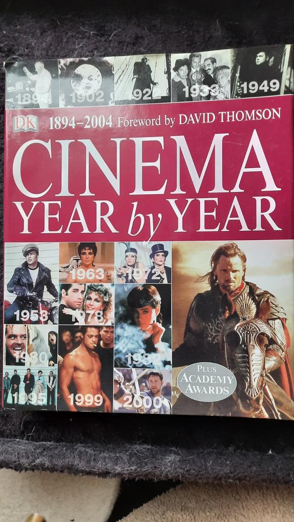 Cinema Year by Year 1894-2004 - Film Encyclopedie, Ophalen of Verzenden, Zo goed als nieuw, David Thomson, Filmspecifiek