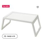 Ikea bedtafel KLIPSK dienblad 4 stuks nieuw, Huis en Inrichting, Tafels | Sidetables, Nieuw, Rond, Ophalen of Verzenden