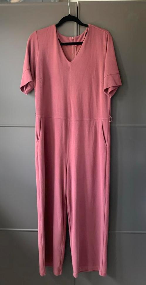 Hema viscose jumpsuit onesie, oud roze, maat XXL 44, Kleding | Dames, Jumpsuits, Zo goed als nieuw, Maat 42/44 (L), Roze, Verzenden