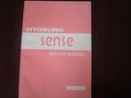 Hyosung Sense SD50 1999 scooter service manual, Ophalen of Verzenden, Nieuw