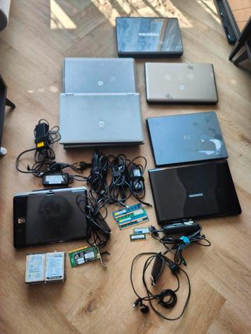 9 Laptops en andere artikelen beschikbaar voor biedingen