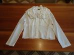BANDOLERA witte blouse met grote kraag, Wit, Maat 42/44 (L), Nieuw, Ophalen of Verzenden