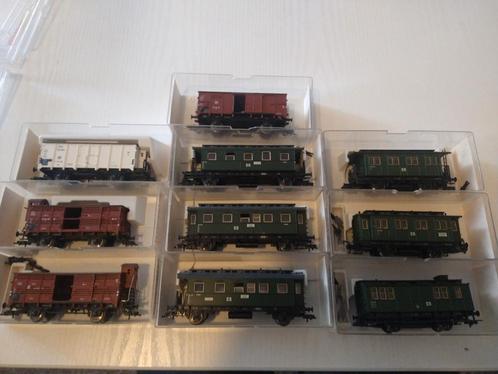 Fleischmann wagons DDR, Hobby en Vrije tijd, Modeltreinen | H0, Zo goed als nieuw, Wagon, Gelijkstroom, Fleischmann, Analoog, Ophalen of Verzenden