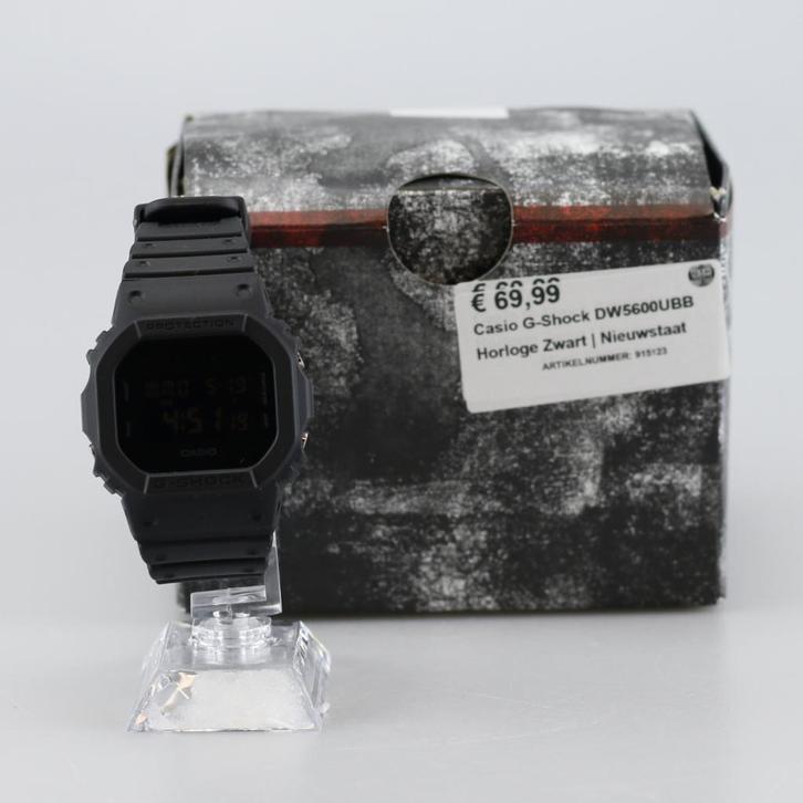 Casio G-Shock DW5600UBB Horloge Zwart | Nieuwstaat, Sieraden, Tassen en Uiterlijk, Horloges | Heren, Zo goed als nieuw
