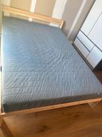 Ikea mattress and fitted sheet new, Huis en Inrichting, Wit, Tweepersoons, Zo goed als nieuw, Hout