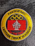 US Army PARTICIPANT LAOTIAN TRUCK ROUNDUP - ON THE TRAIL Vie, Ophalen of Verzenden, Landmacht, Amerika, Embleem of Badge