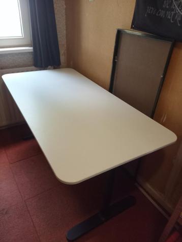 Ikea Bureau Bekant 160x80 hoogte verstelbaar - afbeelding 5