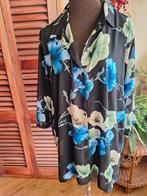 Norah blouse voile maat 48, Ophalen of Verzenden, Zo goed als nieuw, Maat 46/48 (XL) of groter, Zwart