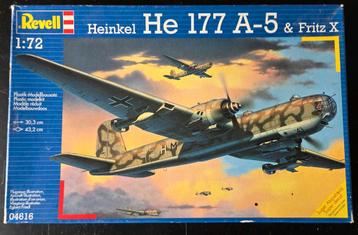  Revell Heinkel He 177 A-5 & Fritz X 1:72 beschikbaar voor biedingen