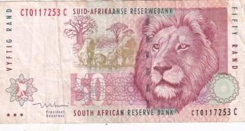 Zuid-Afrika 50 rand 1999 beschikbaar voor biedingen