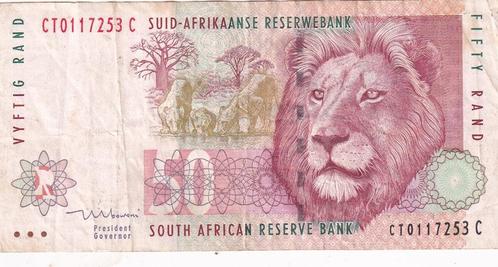 Zuid-Afrika 50 rand 1999, Postzegels en Munten, Bankbiljetten | Afrika, Los biljet, Zuid-Afrika, Verzenden