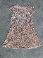 jurk meisje roze glitter 122 C&A, Ophalen of Verzenden, Gebruikt, Maat 128