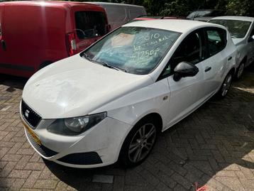 Seat Ibiza 1.2 44KW 5DRS 2010 Wit 5drs kettingrek export beschikbaar voor biedingen