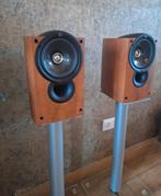 Q Compact speakers zeer mooi en goed geluid!!!, Ophalen, Zo goed als nieuw, Front, Rear of Stereo speakers, Overige merken