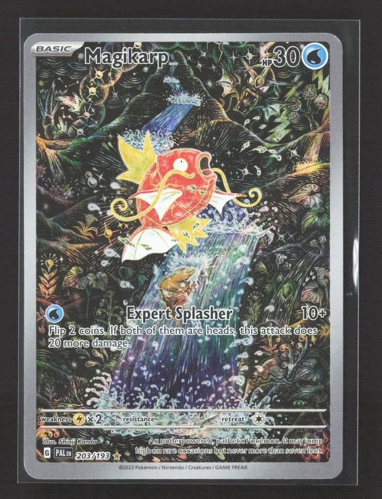 Magikarp 203/193 - Scarlet & Violet Pokémonkaart, Hobby en Vrije tijd, Verzamelkaartspellen | Pokémon, Ophalen of Verzenden