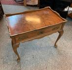 Tafel antiek Engelse thee tafeltje Bijzettafeltje met lade, Antiek en Kunst, Ophalen of Verzenden