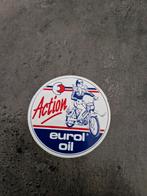3899 Eurol Oil Action Sticker, Ophalen of Verzenden