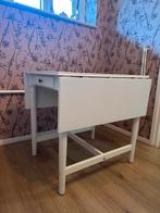 Ikea INGATORP klaptafel in wit, Huis en Inrichting, Tafels | Eettafels, Ophalen, Zo goed als nieuw, Rechthoekig, 50 tot 100 cm