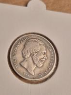 Zilveren halve gulden Willem III 1862, ½ gulden, Koning Willem III, Verzenden, Zilver