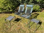 Vrijwel nieuwe, complete set stoelen/tafel van Decathlon., Caravans en Kamperen, Ophalen of Verzenden, Zo goed als nieuw, Campingstoel