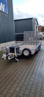 Hulco terrax 3 asser 3500kg hoge laadklep, Ophalen