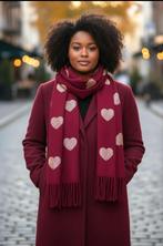 Sjaal met hartmotief, Kleding | Dames, Mutsen, Sjaals en Handschoenen, Ophalen of Verzenden, Nieuw, Sjaal