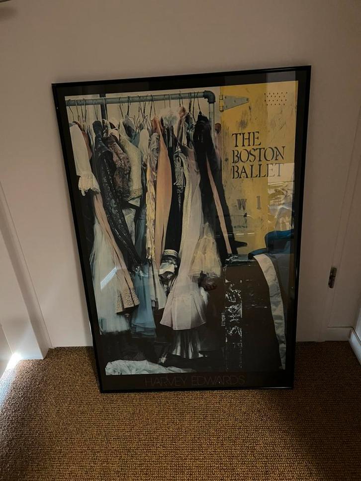 Boston Ballet Poster - Harvey Edwards, Antiek en Kunst, Kunst | Tekeningen en Foto's, Ophalen
