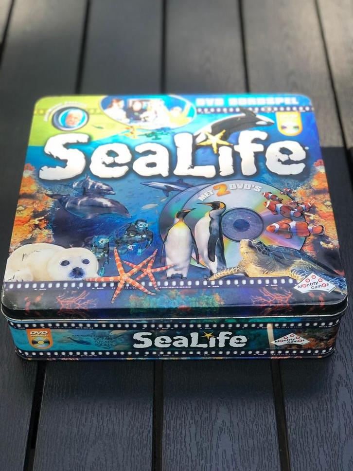 Sealife DVD Bordspel – Compleet met 2 DVD’s, Hobby en Vrije tijd, Gezelschapsspellen | Bordspellen, Zo goed als nieuw, Ophalen of Verzenden