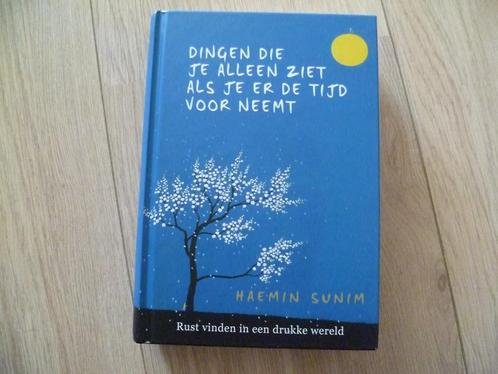 Haemin Sunim Dingen die je alleen ziet als je er de tijd nee, Boeken, Esoterie en Spiritualiteit, Zo goed als nieuw, Overige typen