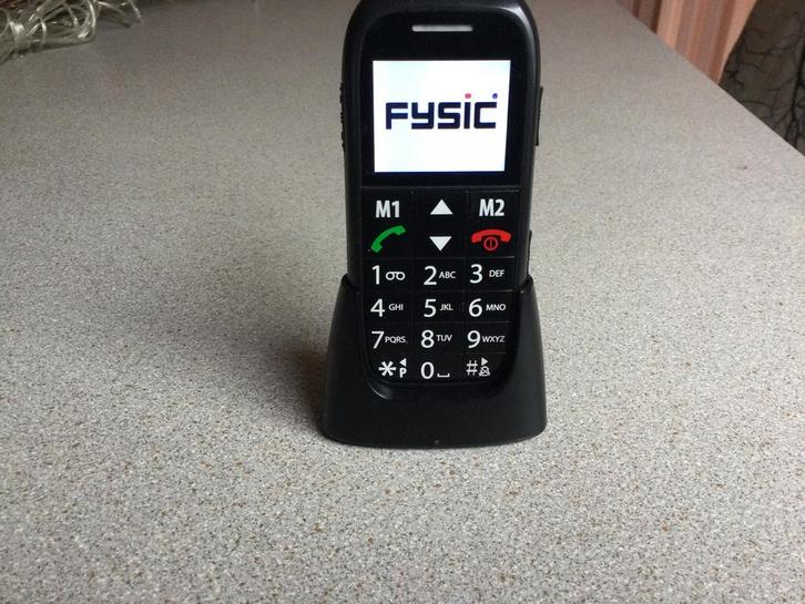 Senioren telefoon Fysic FM-7500, Telecommunicatie, Mobiele telefoons | Overige merken, Zo goed als nieuw, Geen camera, Ophalen