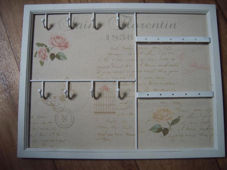 Ophangbord voor sieraden, Huis en Inrichting, Woonaccessoires | Memoborden, Overige typen, Ophalen of Verzenden