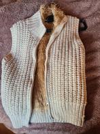 Gebreide met bont gevoerde spencer Replay, Kleding | Dames, Ophalen of Verzenden, Zo goed als nieuw, Maat 36 (S)