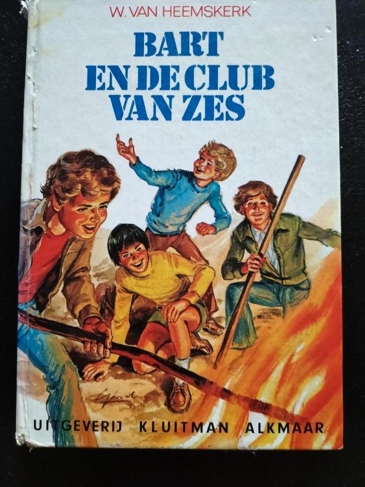 Boek: Bart en de club van zes, Boeken, Kinderboeken | Jeugd | 10 tot 12 jaar, Zo goed als nieuw, Ophalen of Verzenden