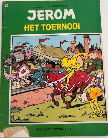 WILLY VAN DER STEEN JEROM NO 80 HET TOERNOOI beschikbaar voor biedingen